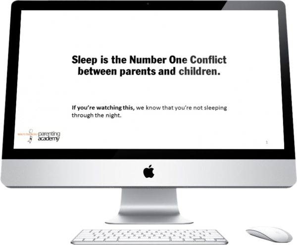 TV Monitor displaying Video Sales Letter | Sleep