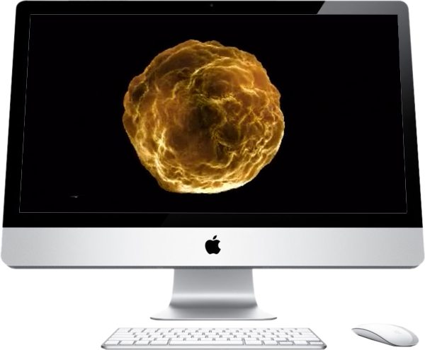 TV Monitor displalying March Mudness Bookend Cable Spots