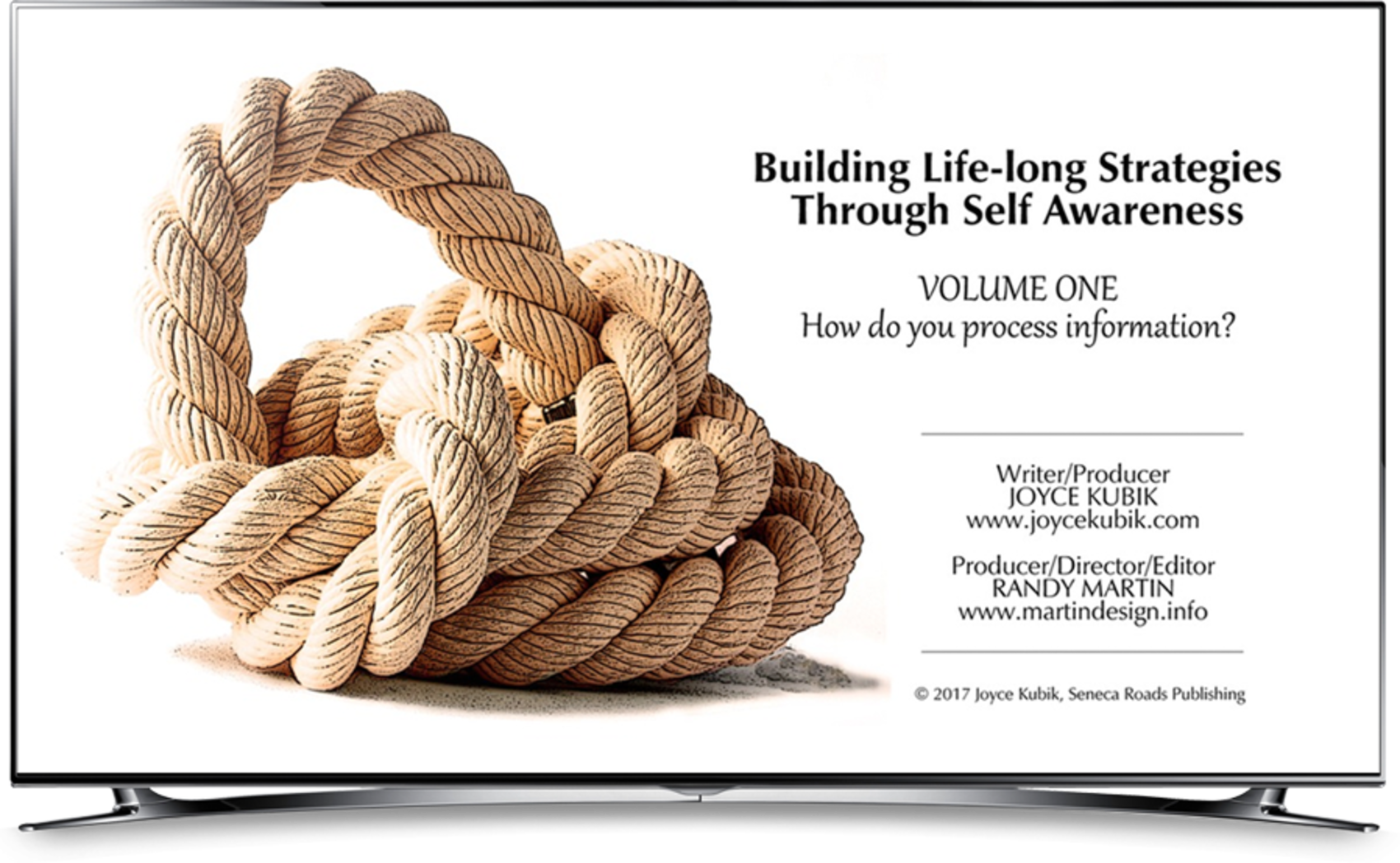 TV Monitor showing a boat