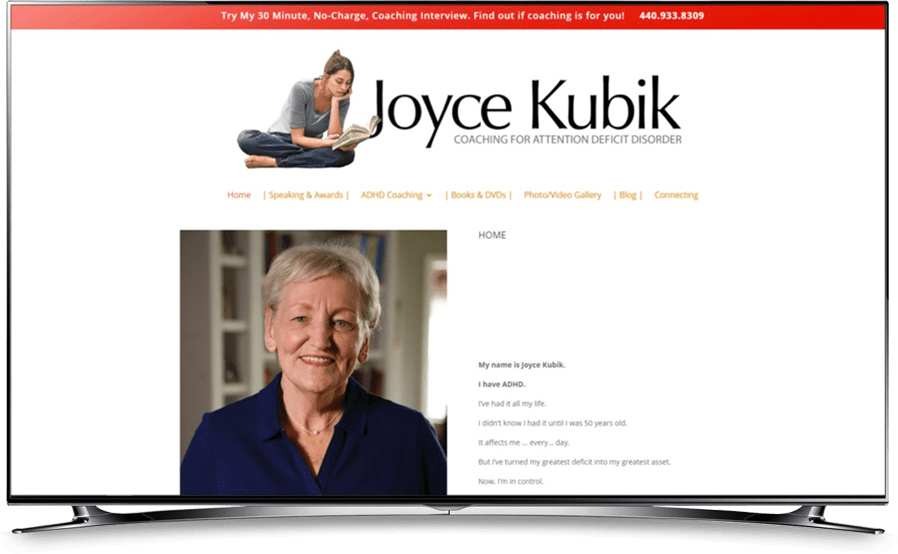 Joyce Kubik website home page